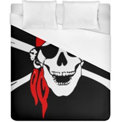 Pirate Skull Duvet Cover (california King Size) by StarvingArtisan