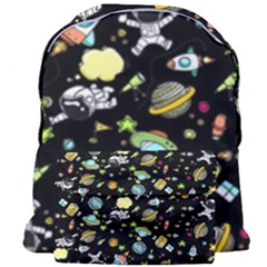 Space Pattern Giant Full Print Backpack by Valentinaart