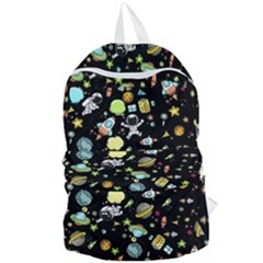 Space Pattern Foldable Lightweight Backpack by Valentinaart