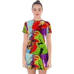 Untitled Island 5 Drop Hem Mini Chiffon Dress by bestdesignintheworld