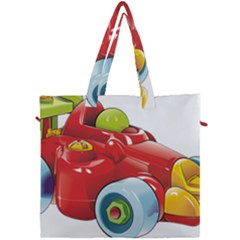 Car Vehicle Racing Car Formula Canvas Travel Bag by Sapixe