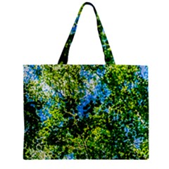 Forest   Strain Towards The Light Mini Tote Bag by FunnyCow