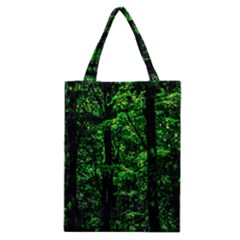 Emerald Forest Classic Tote Bag by FunnyCow