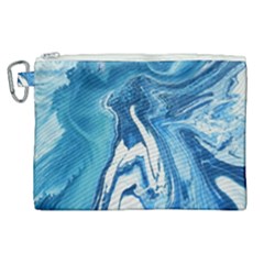 Tsunami Canvas Cosmetic Bag (xl) by WILLBIRDWELL