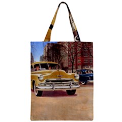 Retro Cars Zipper Classic Tote Bag by vintage2030