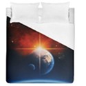 Earth Globe Planet Space Universe Duvet Cover (Queen Size) View1