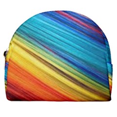 Rainbow Horseshoe Style Canvas Pouch by NSGLOBALDESIGNS2