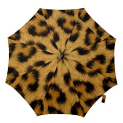 Animal Print Leopard Hook Handle Umbrellas (medium) by NSGLOBALDESIGNS2
