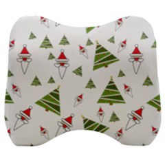 Christmas Velour Head Support Cushion by Sapixe