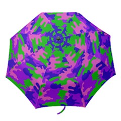The Colors Of Gamers Folding Umbrellas by JessisArt