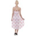 Pink Ribbon - breast cancer awareness month High-Low Halter Chiffon Dress  View2