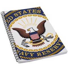 Seal Of United States Navy Reserve 5 5  X 8 5  Notebook by abbeyz71