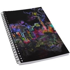 Grunge Paint Splatter Splash Ink 5 5  X 8 5  Notebook by Pakrebo