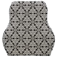 Ornamental Checkerboard Car Seat Velour Cushion  by Mariart