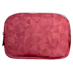 Triangle Background Abstract Make Up Pouch (small) by Mariart