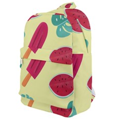Watermelon Leaves Strawberry Classic Backpack by Pakrebo
