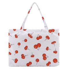 Cherry Picked Zipper Medium Tote Bag by WensdaiAmbrose