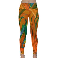 Pattern Heart Love Lines Lightweight Velour Classic Yoga Leggings by Mariart