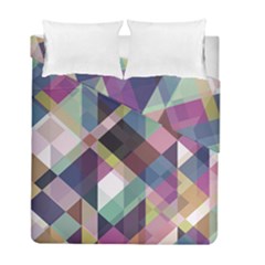 Geometric Sense Duvet Cover Double Side (full/ Double Size) by WensdaiAmbrose