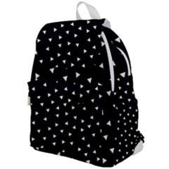 Geometric Pattern Top Flap Backpack by Valentinaart
