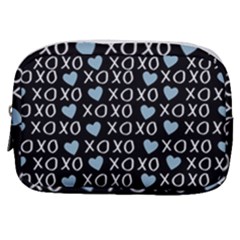 Xo Valentines Day Pattern Make Up Pouch (small) by Valentinaart