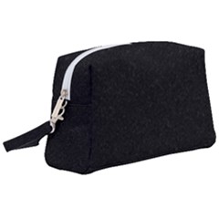 Black Glitter Wristlet Pouch Bag (large) by snowwhitegirl