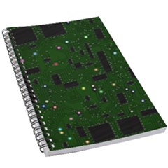 Board Conductors Circuits 5 5  X 8 5  Notebook by Sudhe