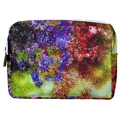 Splashes Of Color Background Make Up Pouch (medium) by Sudhe