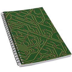 Circuit Board Electronics Draft 5 5  X 8 5  Notebook by Pakrebo