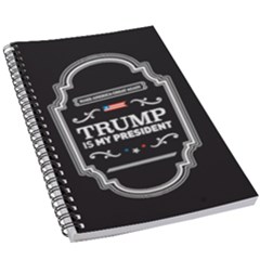 Trump Is My President Maga Label Beer Style Vintage 5 5  X 8 5  Notebook by snek