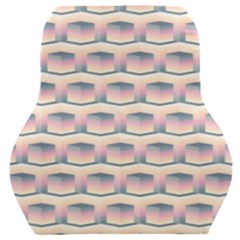 Seamless Pattern Background Cube Car Seat Back Cushion  by HermanTelo