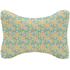 Seamless Pattern Floral Pastels Seat Head Rest Cushion by HermanTelo