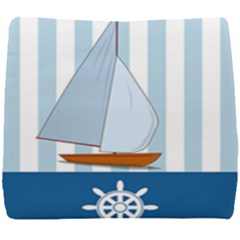 Yacht Boat Nautical Ship Seat Cushion by HermanTelo