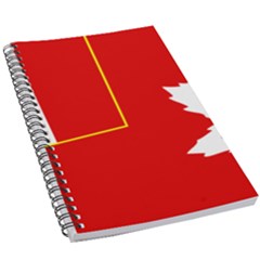 Flag Of The Canadian Army 5 5  X 8 5  Notebook by abbeyz71