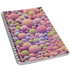 Abstract Background Circle Bubbles 5 5  X 8 5  Notebook by HermanTelo
