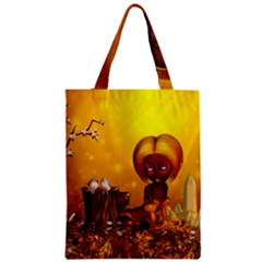 Cute Little Fairy Zipper Classic Tote Bag by FantasyWorld7