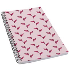 Pink Parrot Pattern 5 5  X 8 5  Notebook by snowwhitegirl