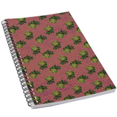 Pink Denim And Roses 5 5  X 8 5  Notebook by snowwhitegirl