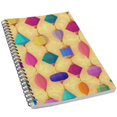 Colorful Background Stones Jewels 5 5  X 8 5  Notebook by HermanTelo