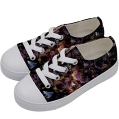 Amethyst Kids  Low Top Canvas Sneakers by WensdaiAmbrose