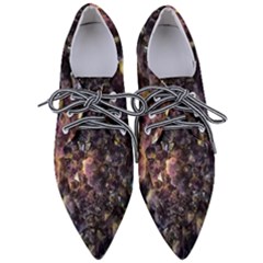 Amethyst Pointed Oxford Shoes by WensdaiAmbrose