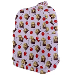 Doll And Cherries Pattern Classic Backpack by snowwhitegirl