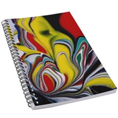 Abstract Colorful Illusion 5 5  X 8 5  Notebook by Pakrebo
