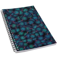 Background Abstract Textile Design 5 5  X 8 5  Notebook by Pakrebo