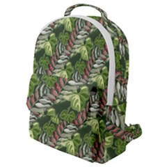 Leaves Seamless Pattern Design Flap Pocket Backpack (small) by Pakrebo