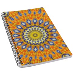 Fractal Kaleidoscope Mandala 5 5  X 8 5  Notebook by Pakrebo