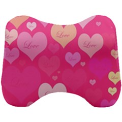 Heartsoflove Head Support Cushion by designsbyamerianna