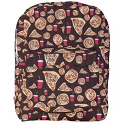 Pizza Pattern Full Print Backpack by bloomingvinedesign