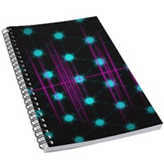 Sound Wave Frequency 5 5  X 8 5  Notebook by HermanTelo