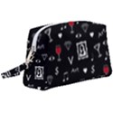 Party pattern Wristlet Pouch Bag (Large) View1